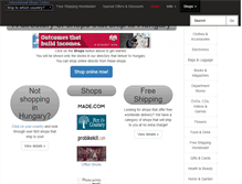 Tablet Screenshot of hungary.internationalshopsonline.com