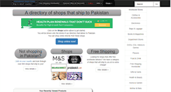 Desktop Screenshot of pakistan.internationalshopsonline.com