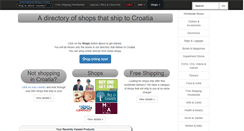 Desktop Screenshot of croatia.internationalshopsonline.com