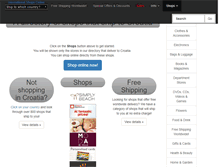 Tablet Screenshot of croatia.internationalshopsonline.com