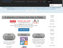 Tablet Screenshot of malta.internationalshopsonline.com