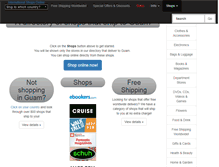 Tablet Screenshot of guam.internationalshopsonline.com