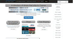 Desktop Screenshot of cyprus.internationalshopsonline.com
